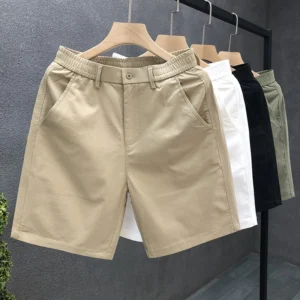 Quần short nam, quần ngắn nam KAKI [LOẠI ĐẸP] cạp khuy trẻ trung năng động