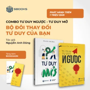 Sách - Combo 2 cuốn Tư Duy Ngược + Tư Duy Mở - Nguyễn Anh Dũng - SBOOKS