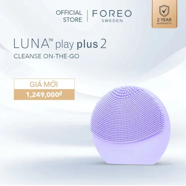 Máy Rửa Mặt Foreo LUNA Play Plus 2 Máy Rửa Mặt Dành Cho Mọi Loại Da