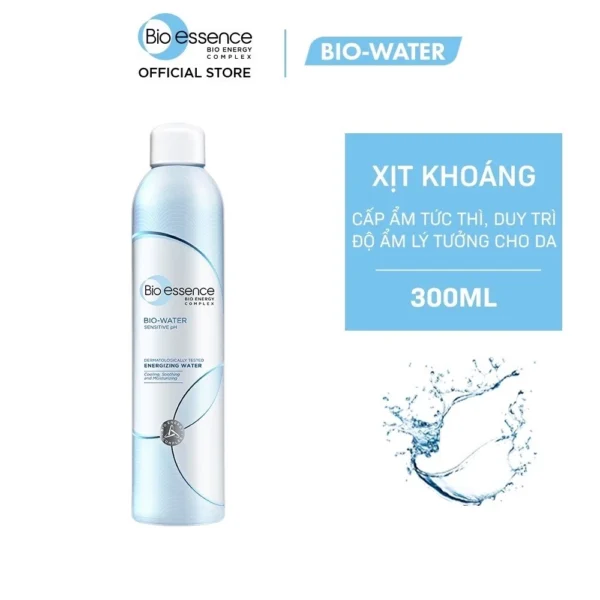Nước Xịt Khoáng Bio-Essence Bio-Water 300ml: Cấp Ẩm Tức Thì, Làm Dịu & Bảo Vệ Da Với Khoáng Vi Lượng - Hình ảnh 2
