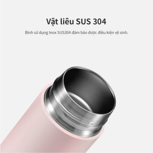 Bình Giữ Nhiệt LocknLock LHC4267 490ml Chính Hãng | Thép Không Gỉ 304 | Giữ Nhiệt - Giữ Lạnh Tốt | Nhỏ Gọn Dễ Mang - Hình ảnh 6