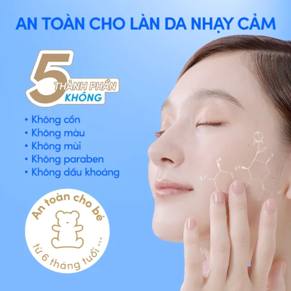 Sữa Chống Nắng Anessa Perfect UV Sunscreen Mild Milk 60ml Dịu Nhẹ Tuyệt Đối Cho Da Nhạy Cảm - Hình ảnh 5