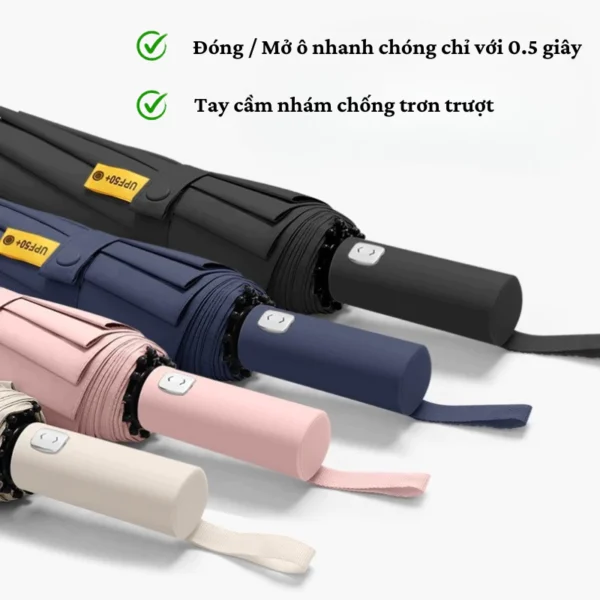 Ô Dù Sumi 96 Nan Tự Động Gấp Gọn: Chống UV - "Bảo Bối" Mùa Nắng Nóng