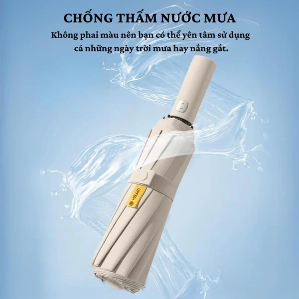 Ô Dù Sumi 96 Nan Tự Động Gấp Gọn: Chống UV - "Bảo Bối" Mùa Nắng Nóng - Hình ảnh 9
