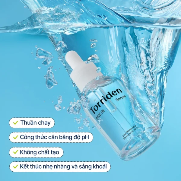 Serum Torriden DIVE IN Hyaluronic Acid 50ml, 50ml+50ml, Serum Cấp Ẩm Sâu, Da "Căng Mọng" - Hình ảnh 7