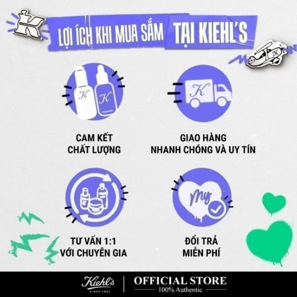 Mặt nạ đất sét Kiehl's Rare Earth Deep Pore Cleansing Masque 28ml - Hình ảnh 5