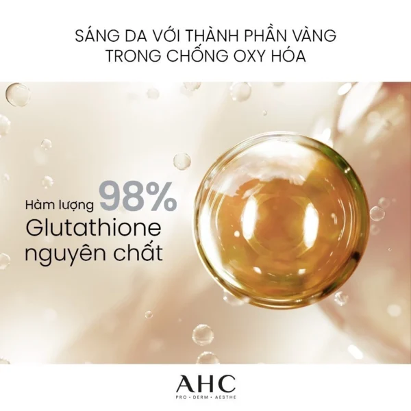 Kem dưỡng kiêm mặt nạ ngủ mờ nám sáng da PROSHOT GLUTA-CTIVATION BRIGHT 3 AHC 50ML - Hình ảnh 7
