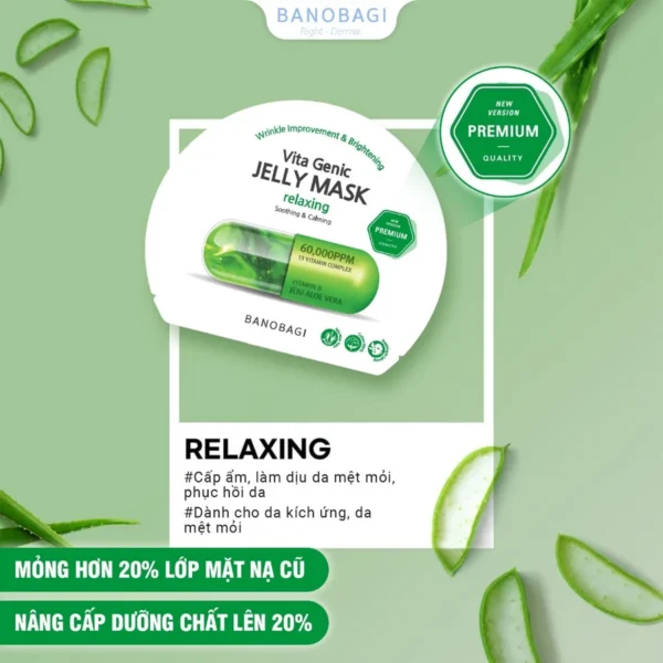 COMBO 10 Miếng Mặt Nạ BANOBAGI PREMIUM Thế Hệ Mới, Dưỡng Da Chuyên Sâu Dành Cho Mọi Loại Da 30ml - Hình ảnh 9