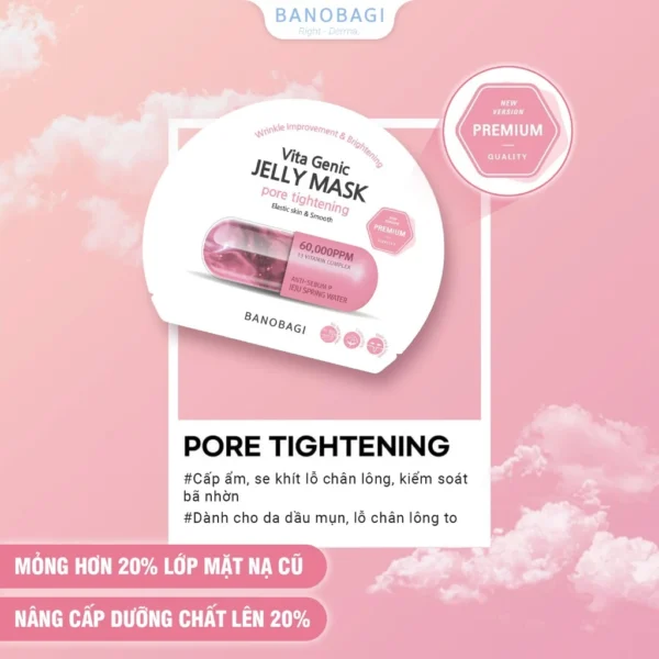 COMBO 10 Miếng Mặt Nạ BANOBAGI PREMIUM Thế Hệ Mới, Dưỡng Da Chuyên Sâu Dành Cho Mọi Loại Da 30ml - Hình ảnh 4