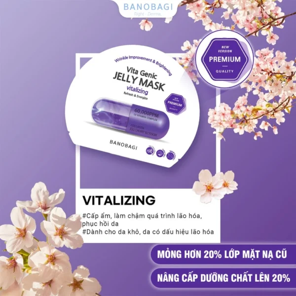 COMBO 10 Miếng Mặt Nạ BANOBAGI PREMIUM Thế Hệ Mới, Dưỡng Da Chuyên Sâu Dành Cho Mọi Loại Da 30ml - Hình ảnh 5