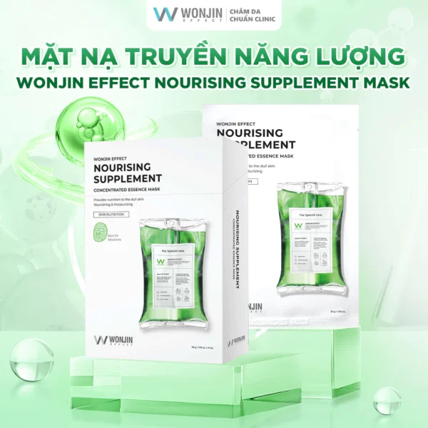 Combo 10 Mặt Nạ Phục Hồi Chuyên Sâu WonJin Effect Nourising Supplement Mask 30g/miếng [B1 - Hình ảnh 3