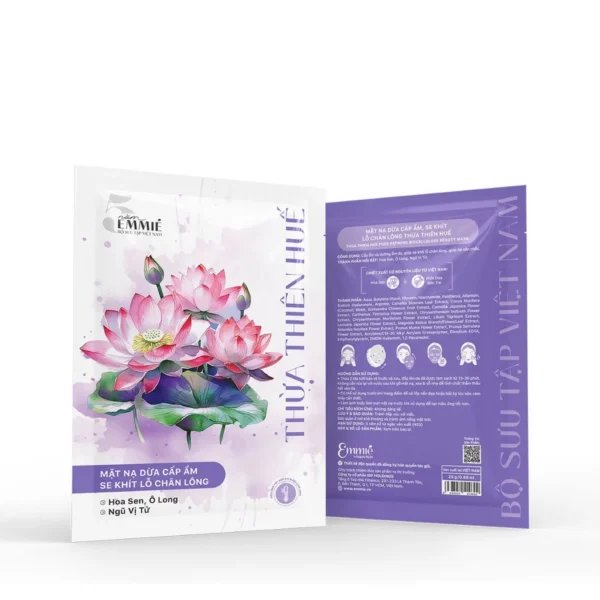 Hộp 10 mặt nạ sinh học phôi dừa siêu tinh chất - Bộ sưu tập Việt Nam 25g - Hình ảnh 8