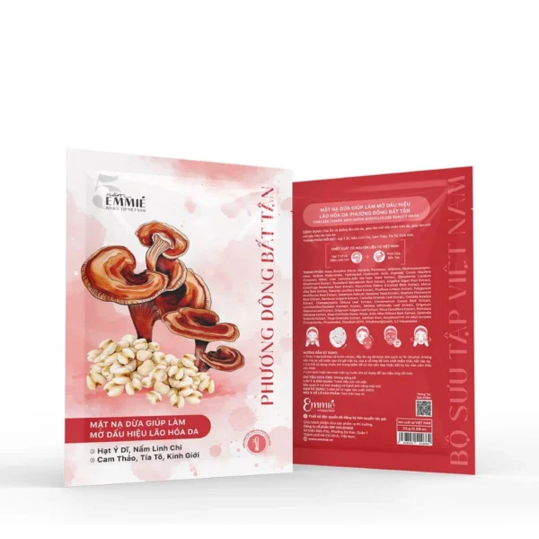 Hộp 10 mặt nạ sinh học phôi dừa siêu tinh chất - Bộ sưu tập Việt Nam 25g - Hình ảnh 4