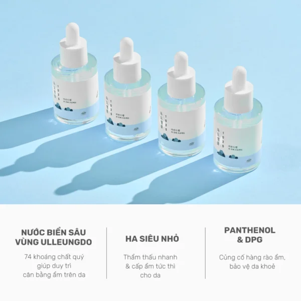 Tinh Chất Dưỡng Da Round Lab 1025 Dokdo Ampoule 45g giúp làm dịu tình trạng da nhạy cảm - Hình ảnh 4