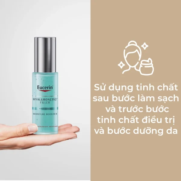 Tinh chất cấp ẩm & giảm nếp nhăn Eucerin Hyaluron [3X]+ Filler Moisture Booster 30ml - Hình ảnh 4